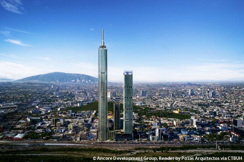 Construyen el edificio más alto de América Latina que medirá más de 470 metros de altura y será único en la región. Fuente: El Cronista.