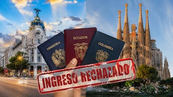 Madrid y Barcelona impiden la llegada a todos los venezolanos, ecuatorianos y colombianos que tengan este problema con sus pasaportes