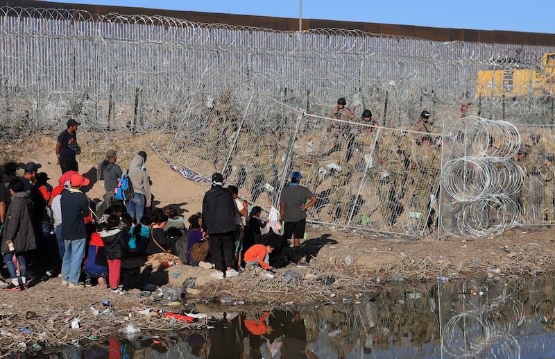 Las caravanas de migrantes se multiplican en la frontera sur de México antes de la Presidencia de Donald Trump en Estados Unidos. Fuente: archivo.