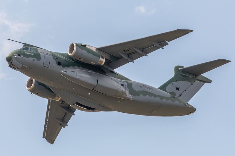 Así luce el C-390 Millennium. Fuente: Wikimedia Commons.