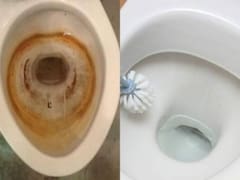 Ni vinagre ni bicarbonato: el producto casero que elimina todo el sarro y las manchas del inodoro