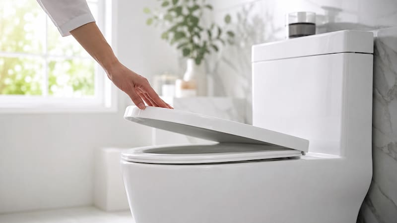 Cerrar la tapa reduce entre un 30 y un 60% la cantidad de gotas liberadas al aire, un resultado significativo para un ajuste tan sencillo.