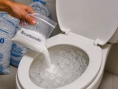 Arrojar hielo al inodoro con bicarbonato una vez a la semana: por qué lo recomiendan y para qué sirve