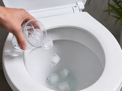 Para qué sirve tirar hielo en el inodoro y por qué lo recomiendan