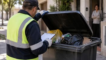 Oficial | Comenzarán a revisar casa por casa los contenedores de basura y multarán a quienes tiren estos residuos con la basura común