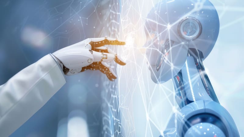 human versus ia concept