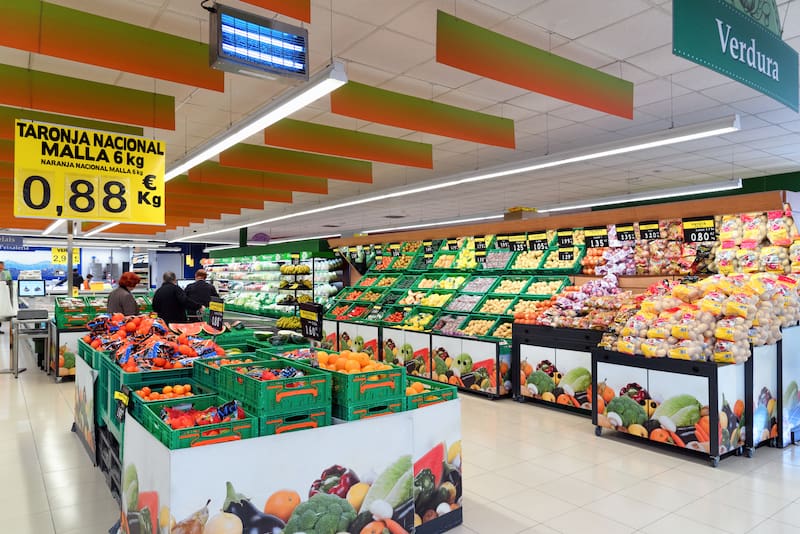 Así son los nuevos supermercados de Mercadona: el modelo que acaba de estrenar en Madrid y llegará a más ciudades (foto: Shutterstock).