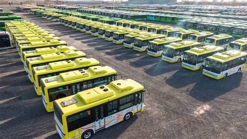 China enviará 180 autobuses de última tecnología y convertirá a un país latino en potencia de transporte público (foto: archivo).