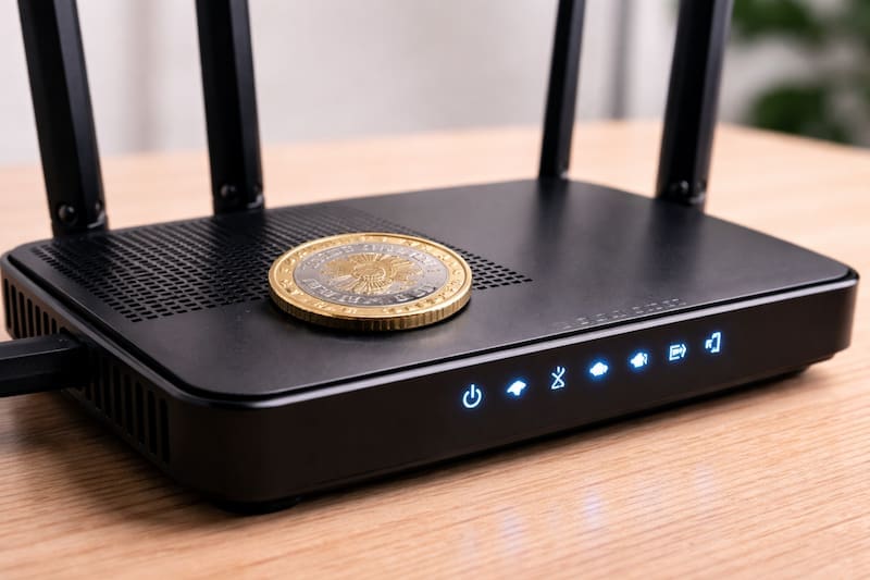 WiFi | Para qué sirve poner una llave arriba del router y por qué lo recomiendan (foto: archivo).