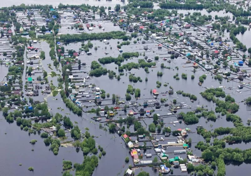 Las inundaciones serán cada vez más frecuentes con la subida del nivel del mar.