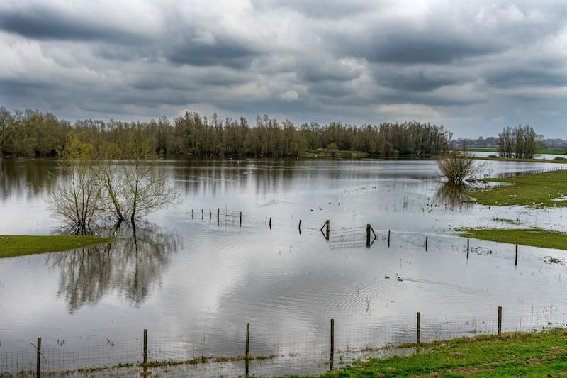 The National Weather Service warns that additional precipitation could trigger renewed flooding in areas where the ground remains saturated.