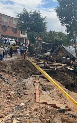 Inundaciones en Silvania: confirman un muerto, 3 desaparecidos y 16 viviendas arrasadas por lluvias y avalanchas
