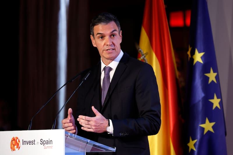 El presidente del Gobierno, Pedro Sánchez, inaugura la segunda edición del Invest in Spain Summit.