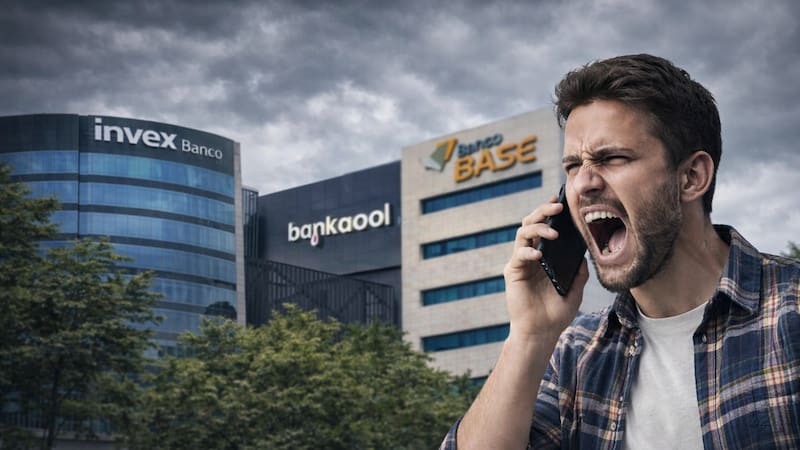 Invex, Bankaool y Banco Base, lideran el ranking de bancos con peor atención al cliente.