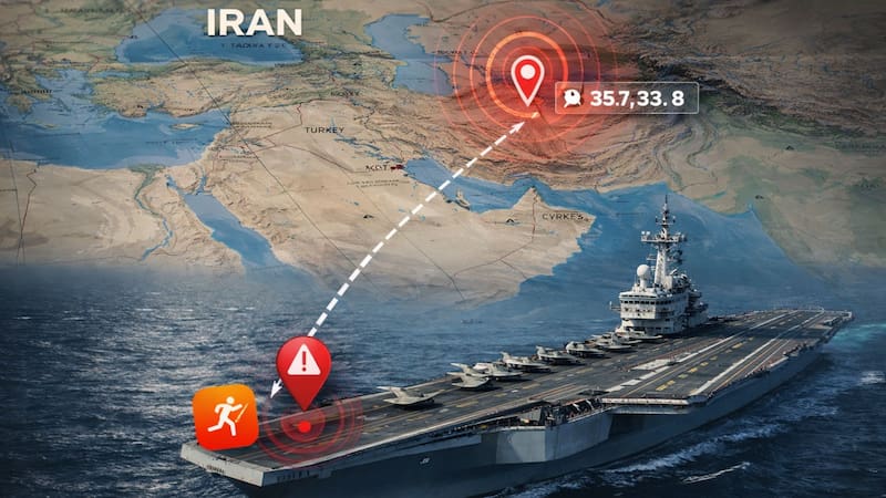 Irán corre con ventaja: filtraron la ubicación del buque más importante de Europa y cambia el panorama de la guerra. Foto: ChatGPT