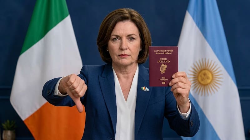 Oficial | Irlanda prohíbe el ingreso al país de argentinos, uruguayos y chilenos si postergaron el trámite de renovación de su pasaporte aunque tengan ciudadanía europea.