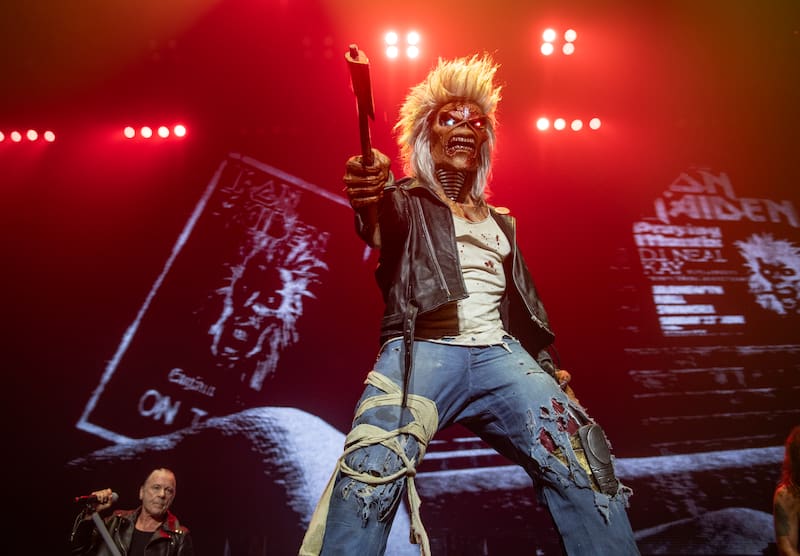 Show de Iron Maiden en Birmingham 2025.