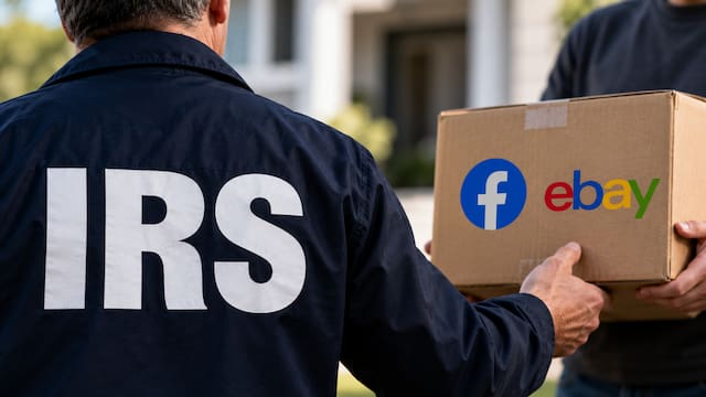 Oficial | IRS embargará las cuentas bancarias y propiedades de quienes vendan estos productos por Facebook Marketplace o eBay y no presenten el Formulario 1040