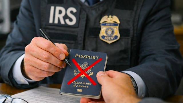 Oficial | IRS prohíbe los pasaportes de todos los ciudadanos y extranjeros que no cumplieron con el pago de esta suma de dinero