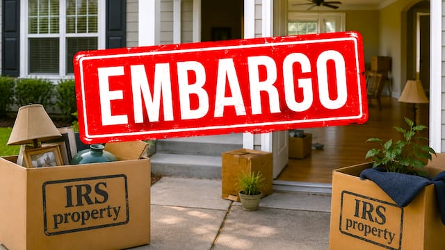 Embargos de propiedades y bienes confirmados | IRS registrará hogar por hogar a todas las personas que no presentaron este documento en abril