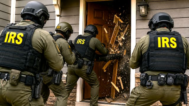 Oficial | IRS enviará casa por casa sin aviso a sus agentes armados para investigar el cumplimiento de obligaciones fiscales