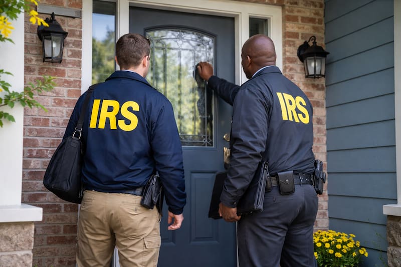 Aunque la mayoría de las comunicaciones se realizan por correo, las visitas presenciales pueden ocurrir si no hubo respuesta a los avisos oficiales. Fuente: Archivo.