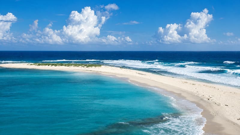Una isla se hunde y cambiará el mapa de América del Sur para siempre: permitirá a este país reclamar miles de kilómetros de mar.