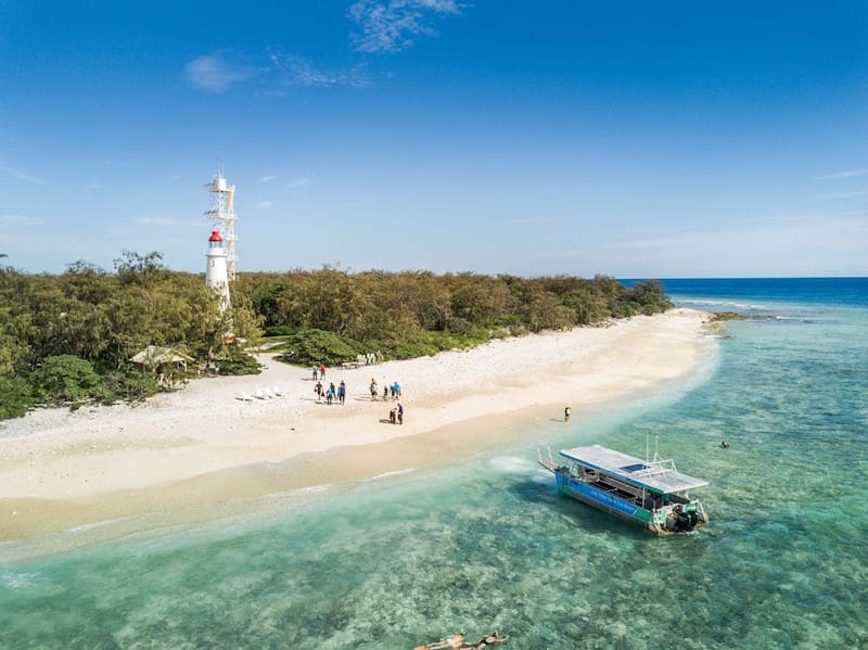 Más de medio siglo después, la Isla Lady Elliot presenta un paisaje completamente diferente al que encontró Adams (Fuente: Lady Elliot Island).