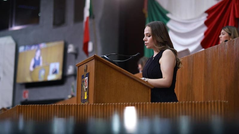 Itzel Castillo Almanza, diputada de Acción Nacional, impulsó el proyecto junto a Aile Tamez de la Paz.