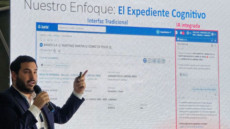 Iurix Mind Flow opera como un “expediente cognitivo”, donde distintos agentes inteligentes colaboran entre sí y automatizan actividades concretas del operador judicial.