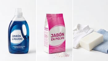 Jabón líquido, sólido o en polvo: cuál es mejor para lavar la ropa y qué dicen los expertos