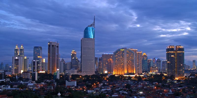 La ONU confirmó que Jakarta, la capital de Indonesia, se convirtió en la ciudad más poblada del planeta, alcanzando casi 42 millones de habitantes. Foto: Wikipedia