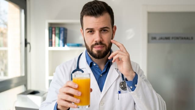 Jaume, experto en microbiota: “Aunque pueda parecerlo, el zumo de naranja no es saludable. 250 ml tienen seis cucharadas de azúcar”
