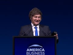 El guiño de Milei a Trump en el American Business Forum: “No se dejen amedrentar...”
