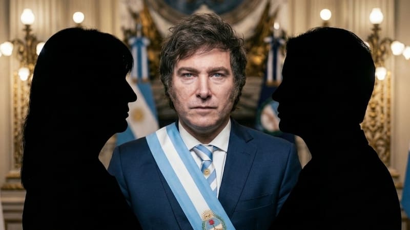 La única consultora que midió a Milei contra 8 alianzas presidenciables y en todas gana: demostró con quién tiene que ir acompañado de vice sí o sí. (Imagen ilustrativa generada con IA)