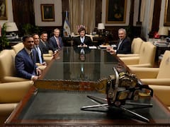 Milei recibió al magnate de Silicon Valley Peter Thiel en Casa Rosada