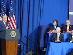 Milei ofreció enviar a los Cascos Blancos para la misión de paz que Trump impulsa en Gaza