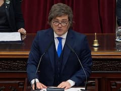 El presidente Javier Milei inaugura el período de sesiones ordinarias en el Congreso