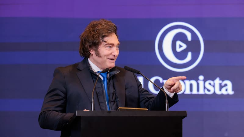 Javier Milei en el Encuentro de Lideres El Cronista 2025