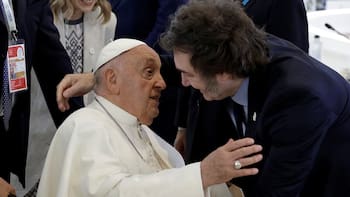 Milei recordó al papa Francisco a un año de su muerte: “Abrazo a la distancia”