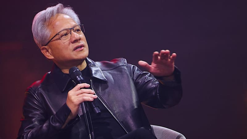 Jensen Huang, Nvidia's CEO, and his recommendation on starting a new business.