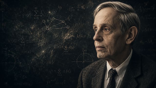 John Nash, matemático premio Nobel de Economía: “Lo único más grande que el poder de la mente es el coraje del corazón”