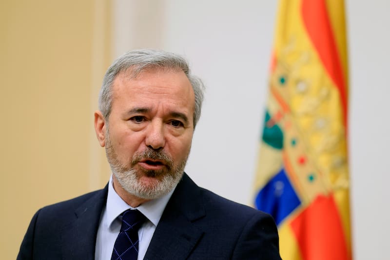 El presidente de Aragón, Jorge Azcón.