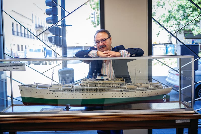 “La defensa de la marina mercante es una bandera histórica del Centro de Capitanes de Ultramar y una práctica concreta sostenida en el plano judicial, gremial, legislativo e institucional”.