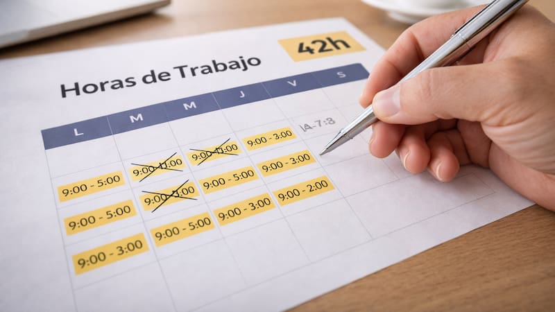 Oficial | Colombia completará la jornada laboral de 42 horas en 2026 y habrá cambios en los horarios de trabajo.