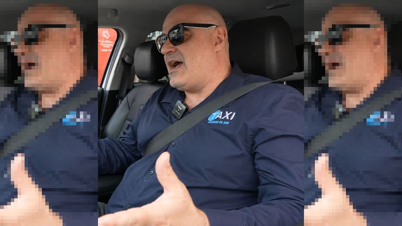 José Antonio, taxista en España.