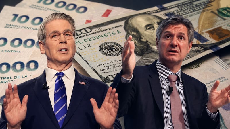 José Luis Daza y Scott Bessent, swap con Estados Unidos