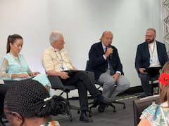 Manzano transmitió el mensaje del Papa Francisco y abogó por el diálogo socioambiental en la COP30