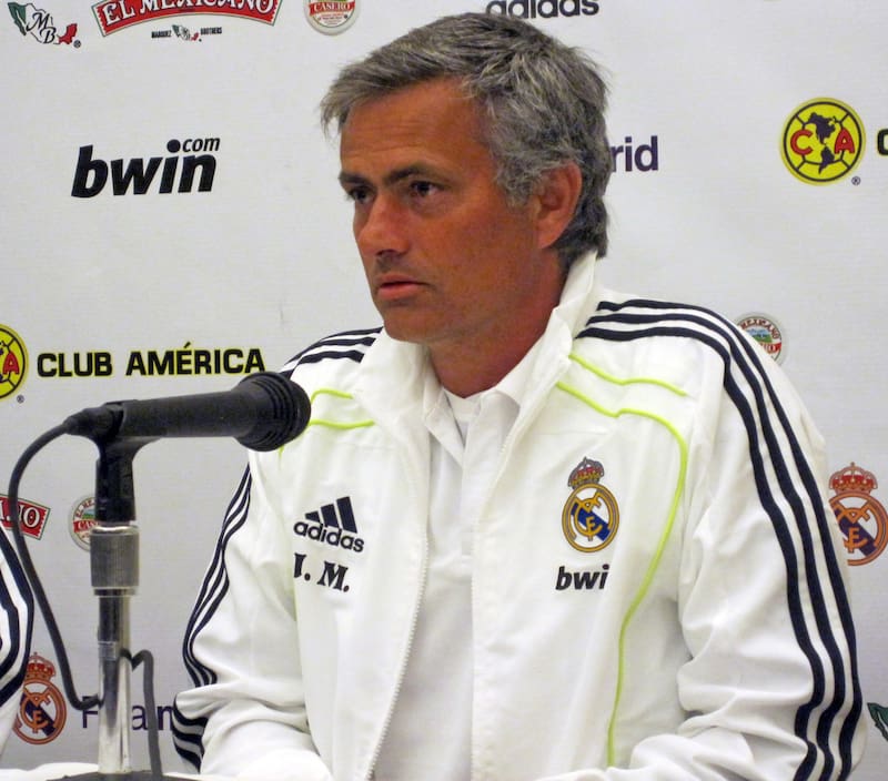 José Mourinho durante su primer paso por el Real Madrid.