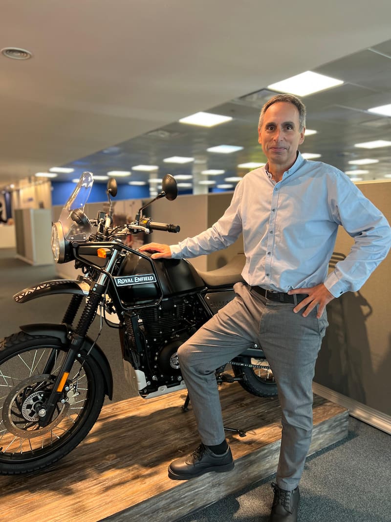 Juan Carlos Más, Gerente Comercial de la División Rodados de Grupo Simpa